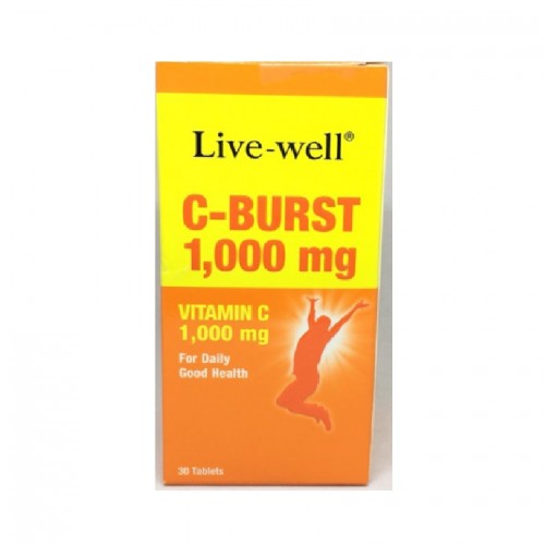 Live-Well C Burst 1000mg 30s