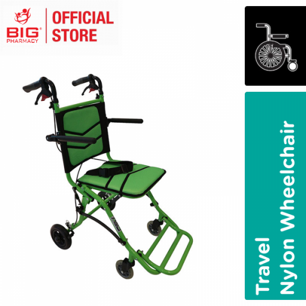 Gc (Wcc250) Super Light Deluxe Travel Wheelchair W/ Bag