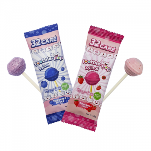 32Care Toothie-Pop With Xylitol Strawberry 1S