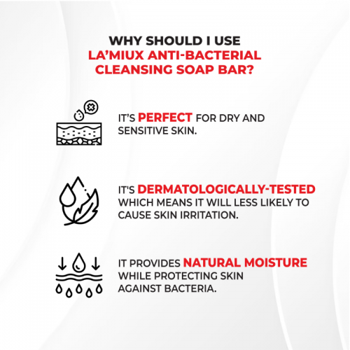 Lamiux Skin Therapist Anti-bac Soap Cleansing Bar 100g