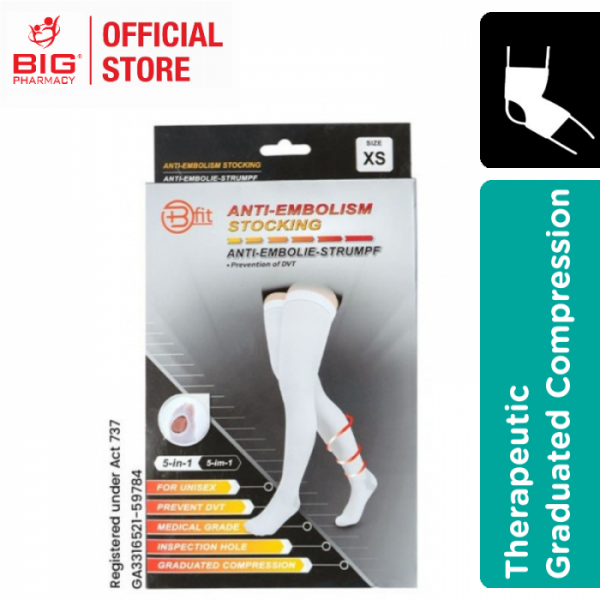 Dr. Comfort® Anti-Embolism Above-Knee Thigh High Closed Toe Unisex