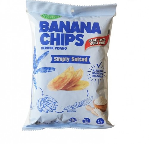 Everything Banana Chips (Simply Salted) 80g