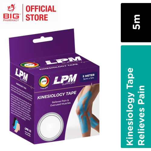 Lpm (628) Kinesiology Tape 5 Meter (Assorted Color)