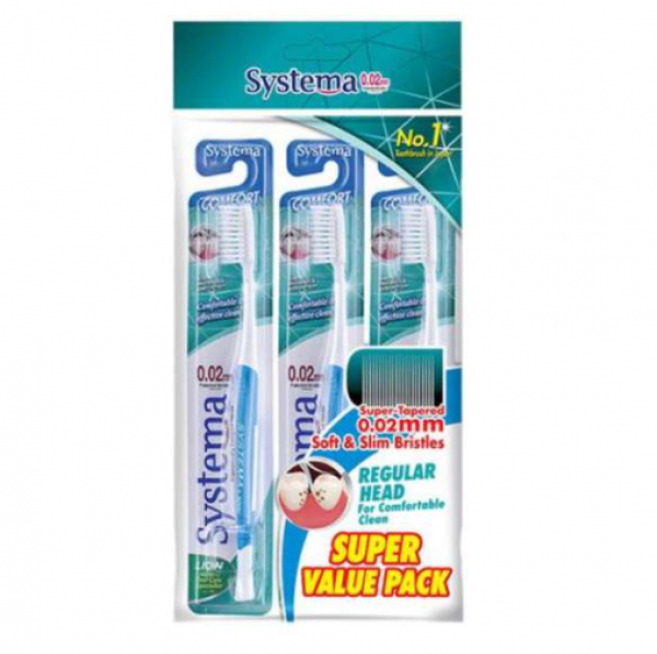 SYSTEMA T/BRUSH COMFORT 3S (VALUE PACK)