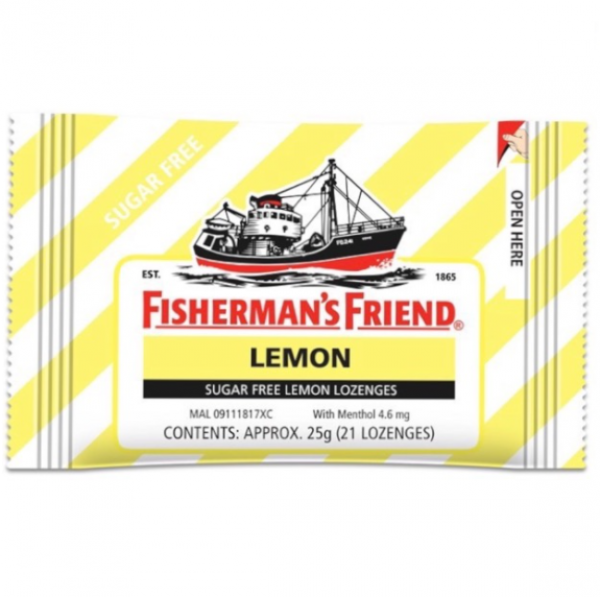 Fisherman Friend Sugar Free Lemon 25g