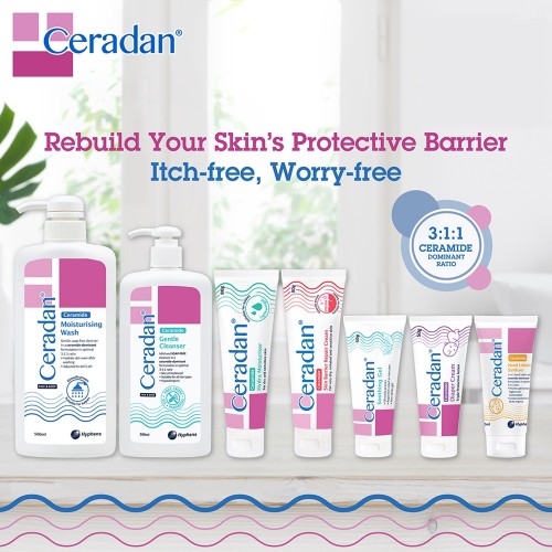 Ceradan Skin Barrier Repair Cream 80gx2