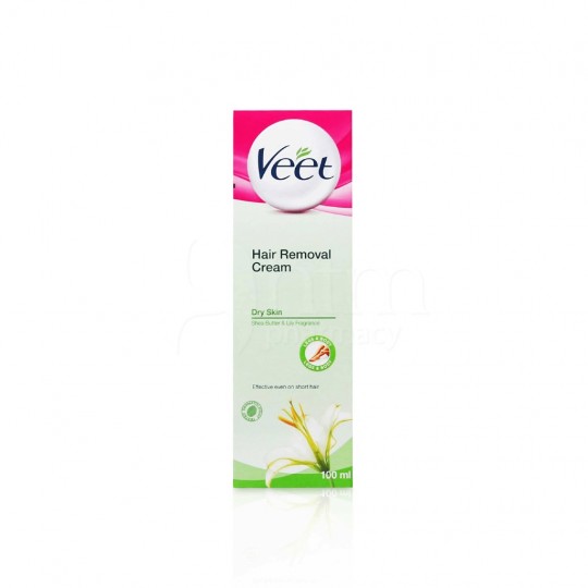 Veet Hair Removal Cream Aloe Vera For Dry Skin 100g