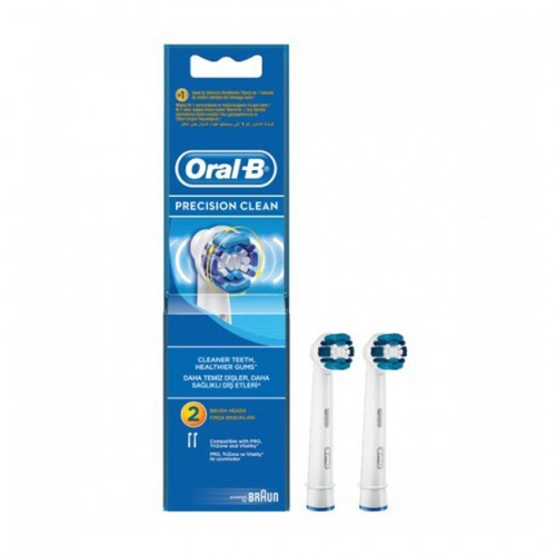 Braun Oral B Precision Clean Brush Refill 2S (Eb20-2)