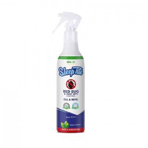 Bio-D Sleeptite Bed Bug And Dust Mite Control Spray 300ml (Natural)