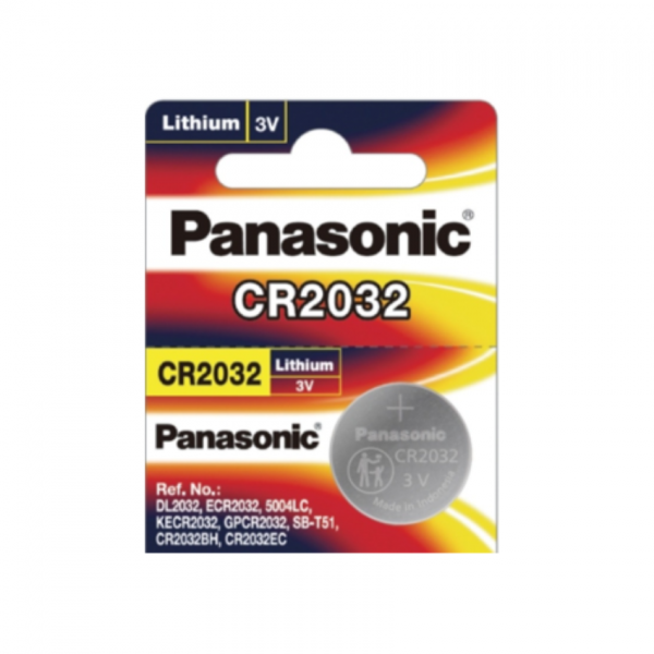 Panasonic Lithium 3V Coin Cell Cr-2032 1s