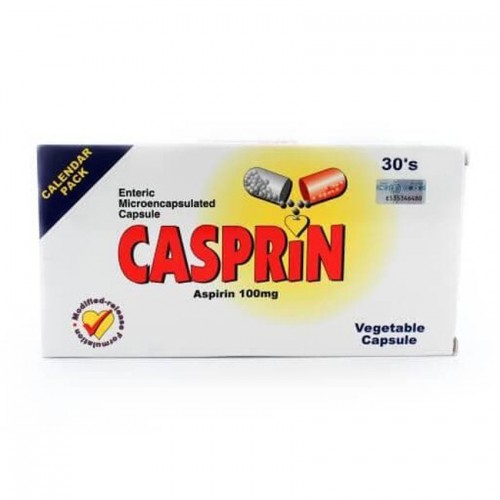 Casprin 100mg Cap 30S           [Aspirin] (99999)