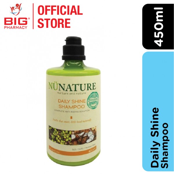 Nunature Daily Shine Shampoo 450ml