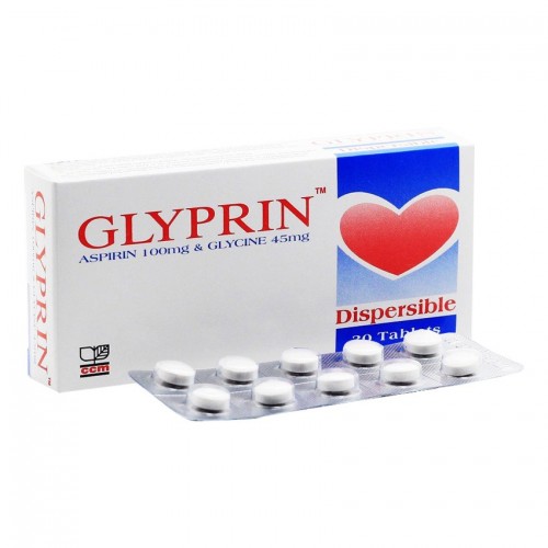 Glyprin 100mg/45mg Tab 10Sx3        [Aspirin] (99999)
