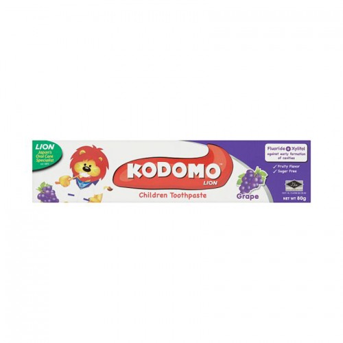 Kodomo Lion T/Paste Grape 80g