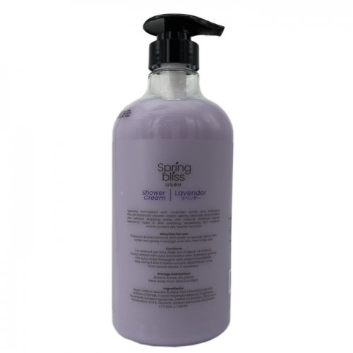 Springbliss Shower Cream Lavender 950ml