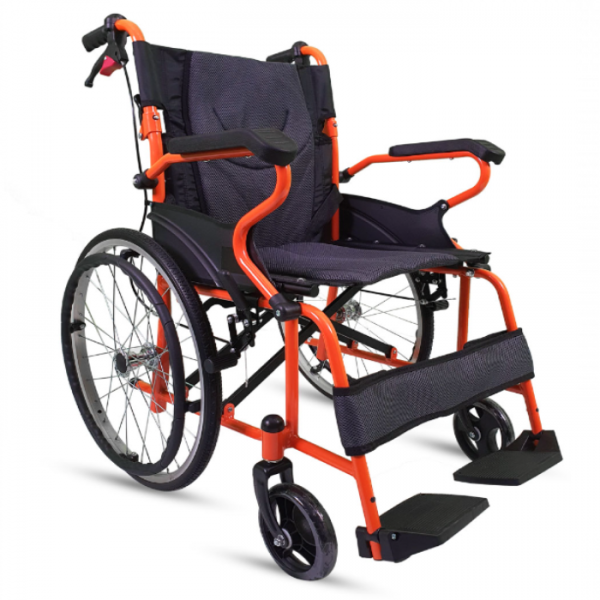 Economic Lightweight Wheelchair  (Bwc200Pv-20")