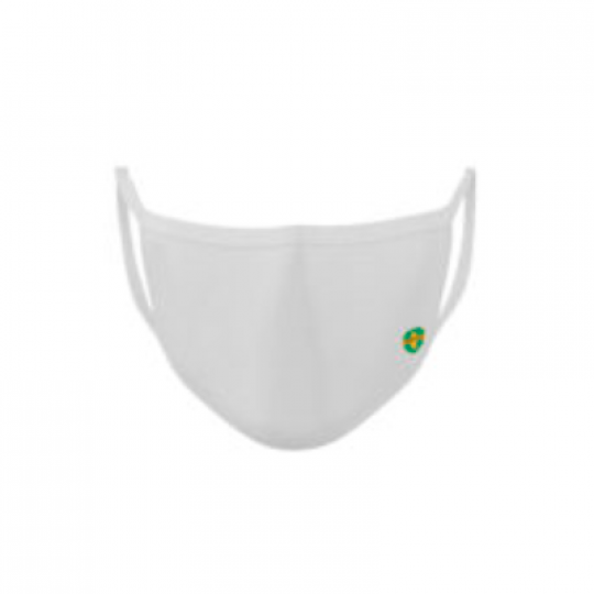 Offen 3 Ply 3D Reusable & Adjustable Fabric Mask (White - L Size) 1S
