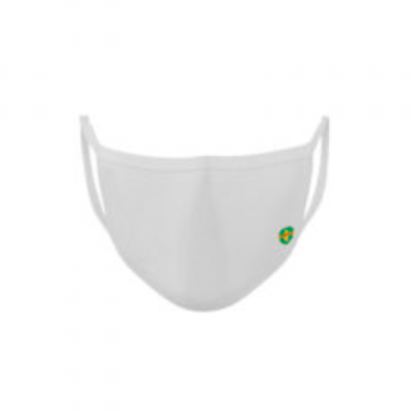 Offen 3 Ply 3D Reusable & Adjustable Fabric Mask (White - L Size) 1S