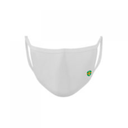 Offen 3 Ply 3D Reusable & Adjustable Fabric Mask (White - M Size) 1S