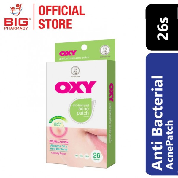 Oxy Anti Bacterial Acne Patch 0.03 26s