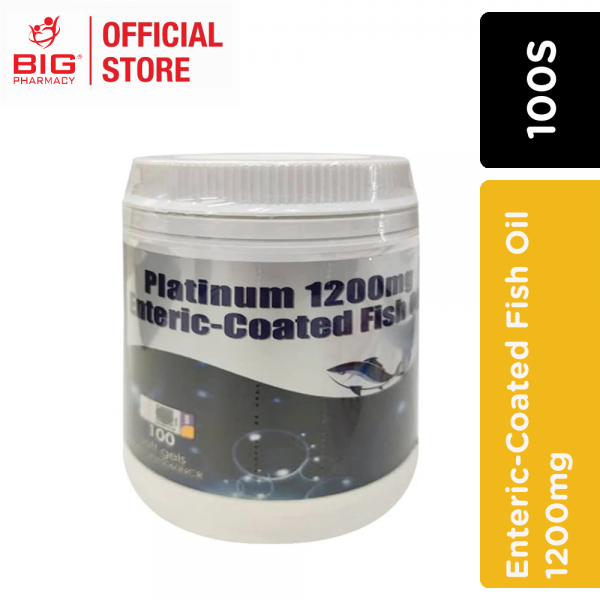 Platinum 1200mg Enteric-Coated Fish Oil 100S