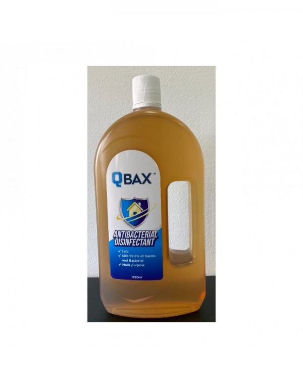 Qbax Antibacterial Disinfectant Liquid 1250Ml