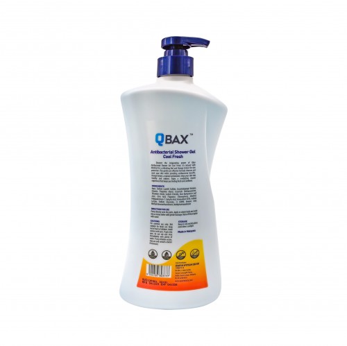 Qbax Anti-bacterial Shower Gel Cool Fresh 1000ml