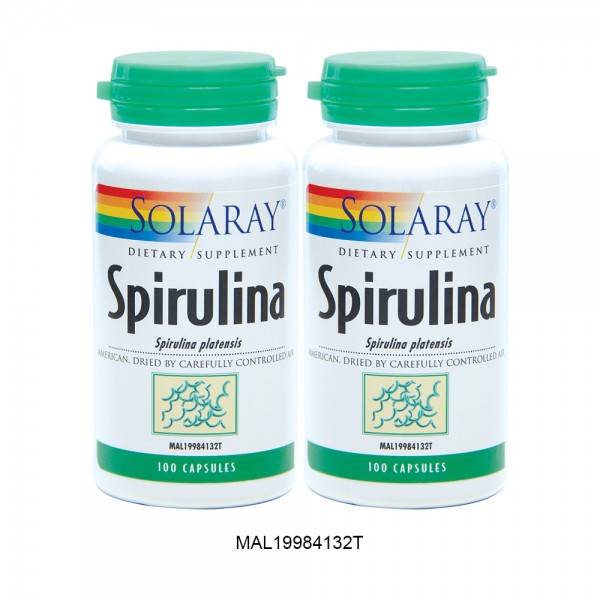 Solaray Spirulina 2X100S 2Nd At 50%
