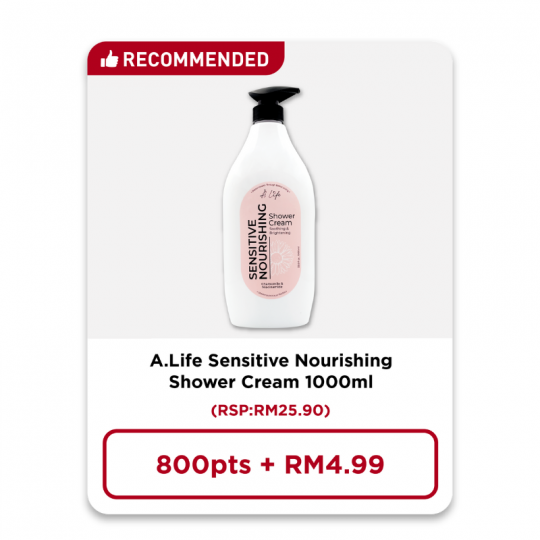 Redemption A.Life Sensitive Nourishing Shower Cream 1000ML