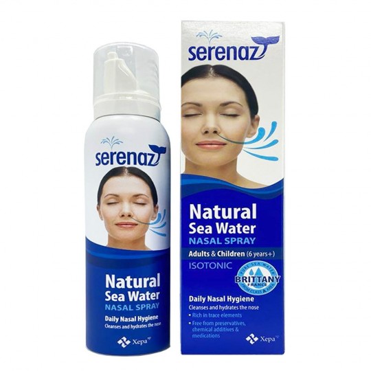 Serenaz Sea Water Nasal Spray (Children & Adult) 120Ml