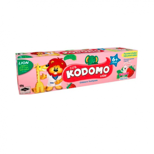 Kodomo Lion T/Paste Strawberry Mint(6+) 60g