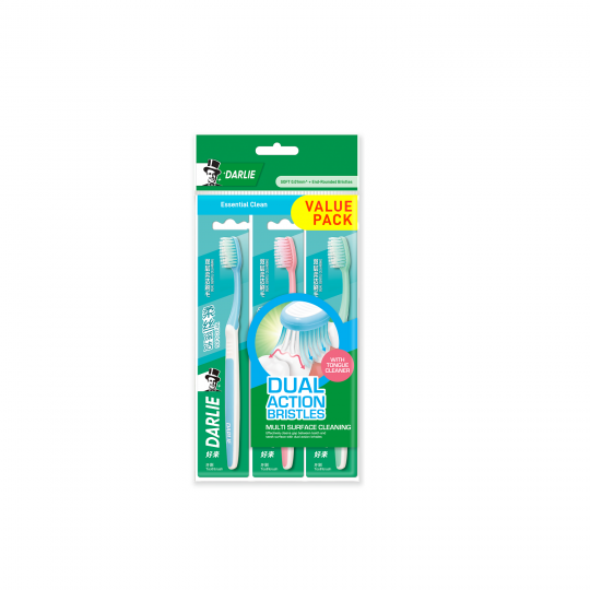 Darlie Toothbrush Soft Clean 3s (B2F1)