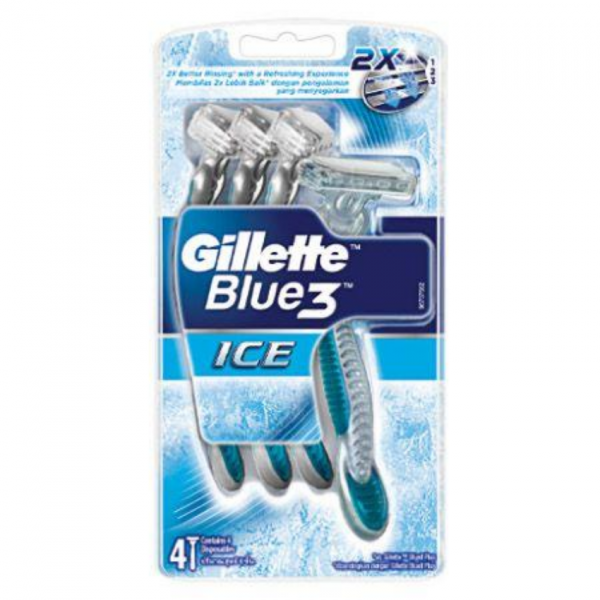 Gillette Blue 3 Disposables Cool 4s