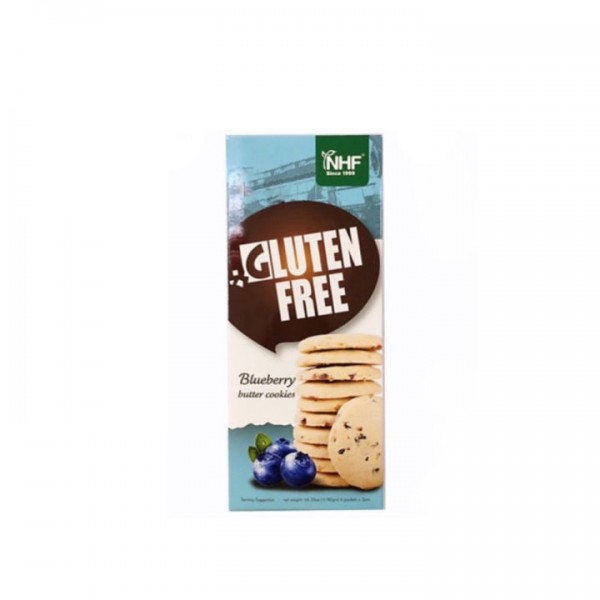 NHF G-Free Blueberry Cookies 180g (6X2Pcs)