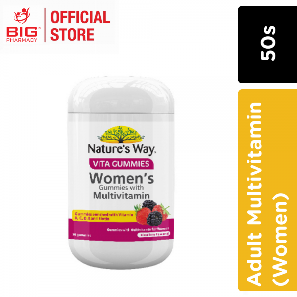 ROTATE - NATURES WAY ADULT MULTIVITAMIN (WOMEN) 50S