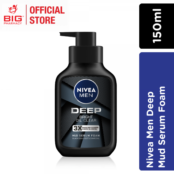 Nivea (M) Deep Mud Serum Foam 150ml