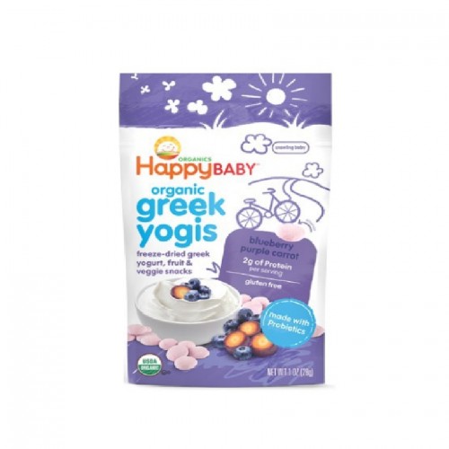 Happy Yogis Greek Yogurt Blueberry & Purple Carrot 28g