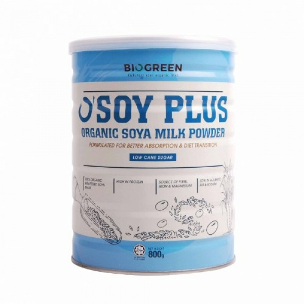 Biogreen Soy Milk Powder (Low Sugar) 800g