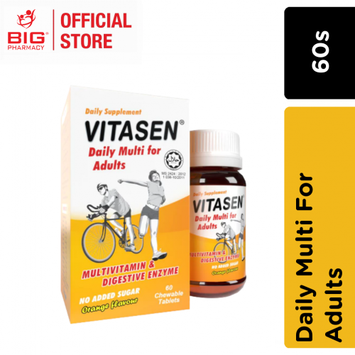 Vitasen Daily Multi For Adults 60s