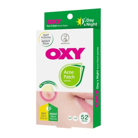 Oxy Anti Bacterial Day & Night Acne Patch 52s