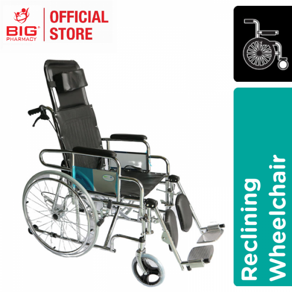 Gc (Wc903-46) Steel Reclining Wheelchair