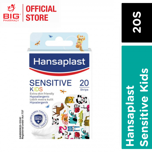 Hansaplast Senstive Kids Plaster 20s (Animal)
