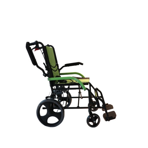 Greencity Aluminium Lightweight Wheelchair 12", Flipup Armrest (Wcg2)