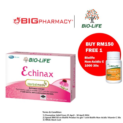 Biolife Herbalmeds Echinax 3x10s