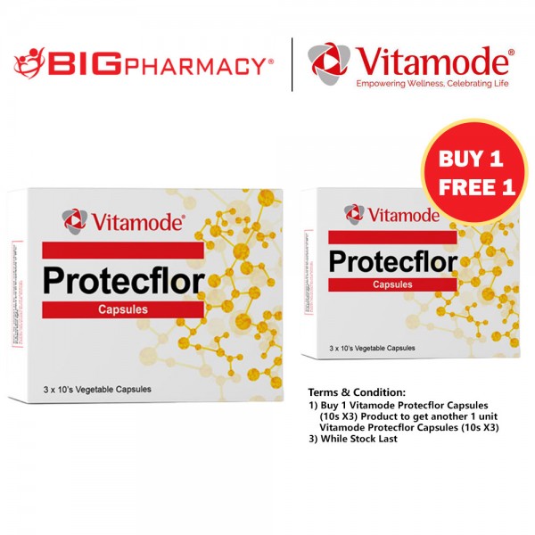 Vitamode Protecflor Capsules 10s X3