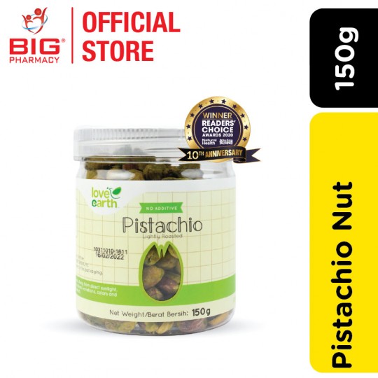 Love Earth Natural Pistachio Nut 150g