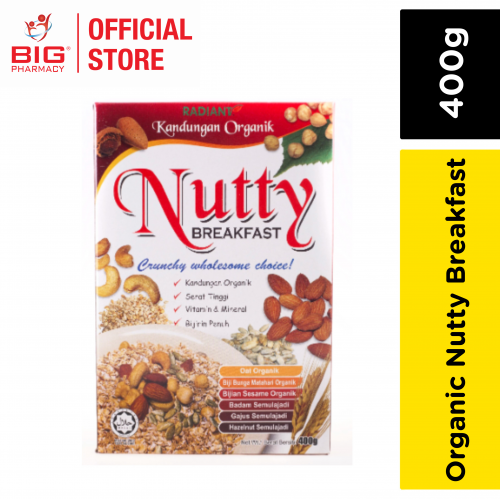 Radiant Code Organic Nutty Breakfast 400g