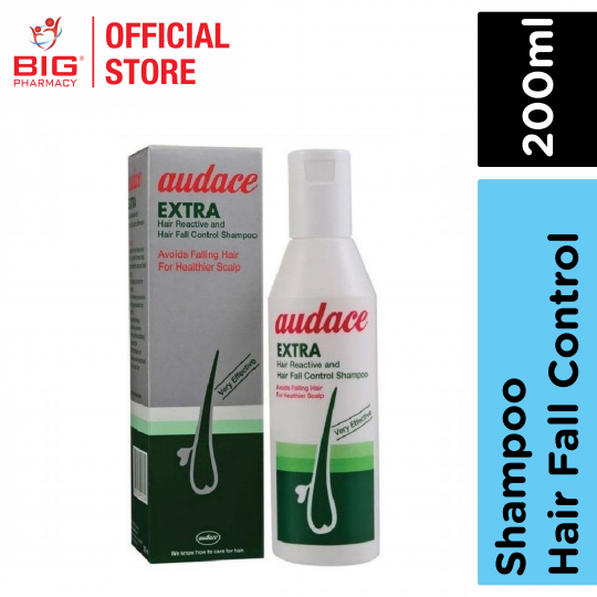 Audace Extra Hair Reactive & Hair Fall Control Shampoo 200ml