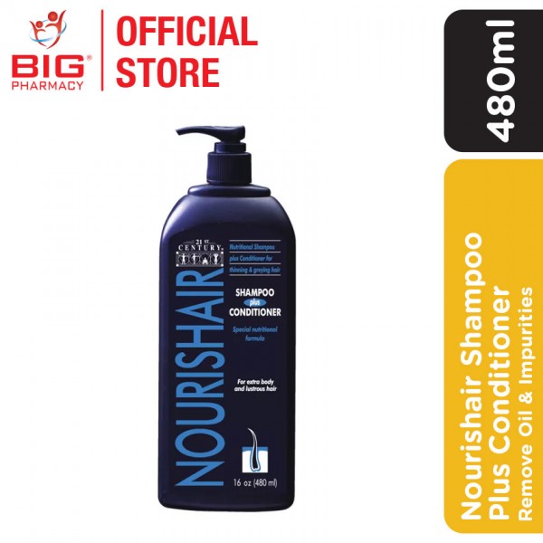 21St Century Nourishair Shampoo Plus Cond. 16Oz(480ml)