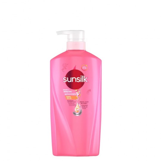 Sunsilk Shampoo Smooth & Manageable 625Ml (Pink)